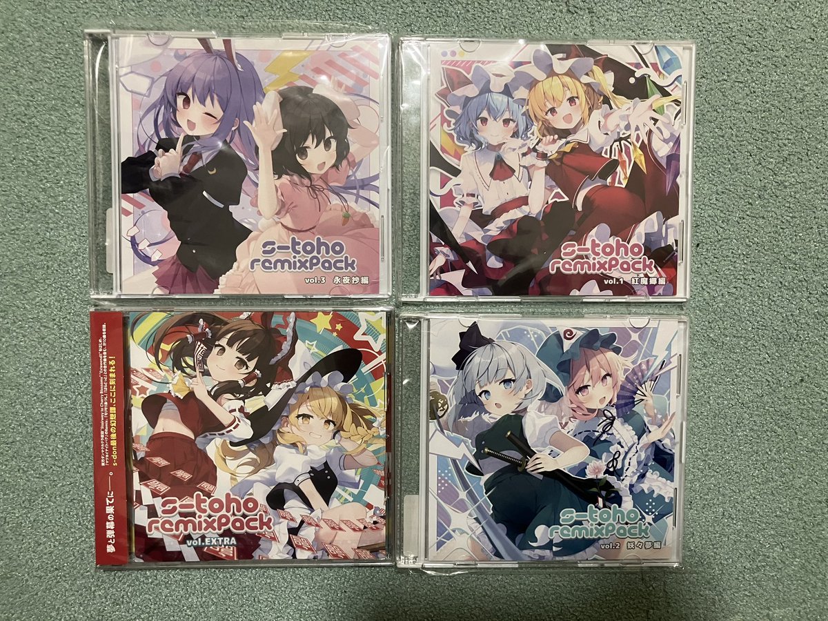 s-donさんの東方アレンジ全部買っちゃった！ M3で初めてCD買わせて