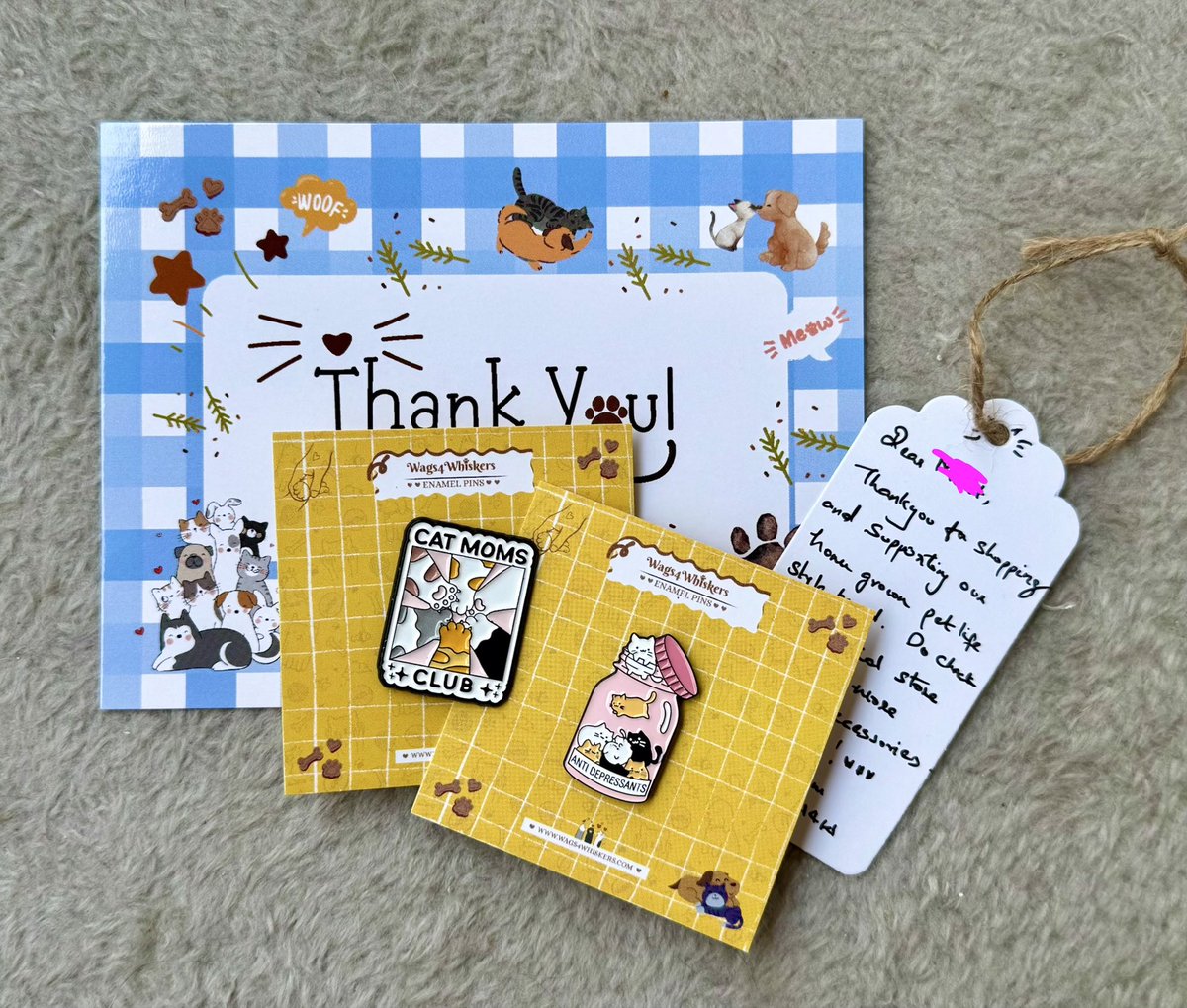 Wags4W's tweet photo. A tiny pin with a whole lot of pet love 🐾💫❤️

Thank you for your order, we can’t wait for you to receive it! 😇

#customerorder #orders2026 #catenamelpins #catlapelpins #enamelpinscollection #catlove #catmom #catparents #petlove #smallbusiness #petbrandindia #wags4whiskers https://t.co/EbKqOl0ruq
