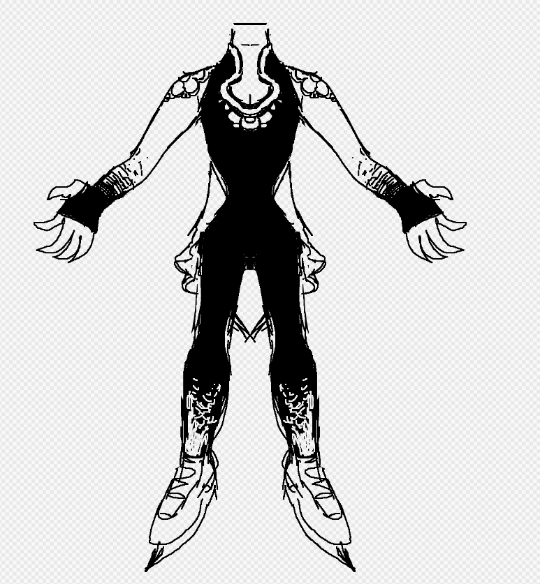 タコガール 「drew Kinoga as an ice skater for fun :] 」|🐙🦑👁️one-eyed Guy enjoyer👁️ comms openのイラスト