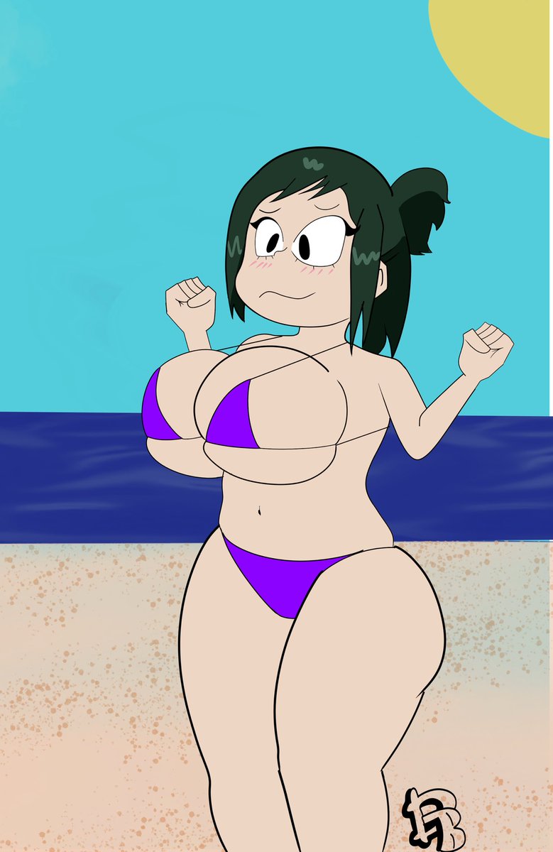 DizzyBuwompy's tweet photo. Inko Midorya takes a trip to the beach!

Futa Version in comments https://t.co/nTg73BD1HX