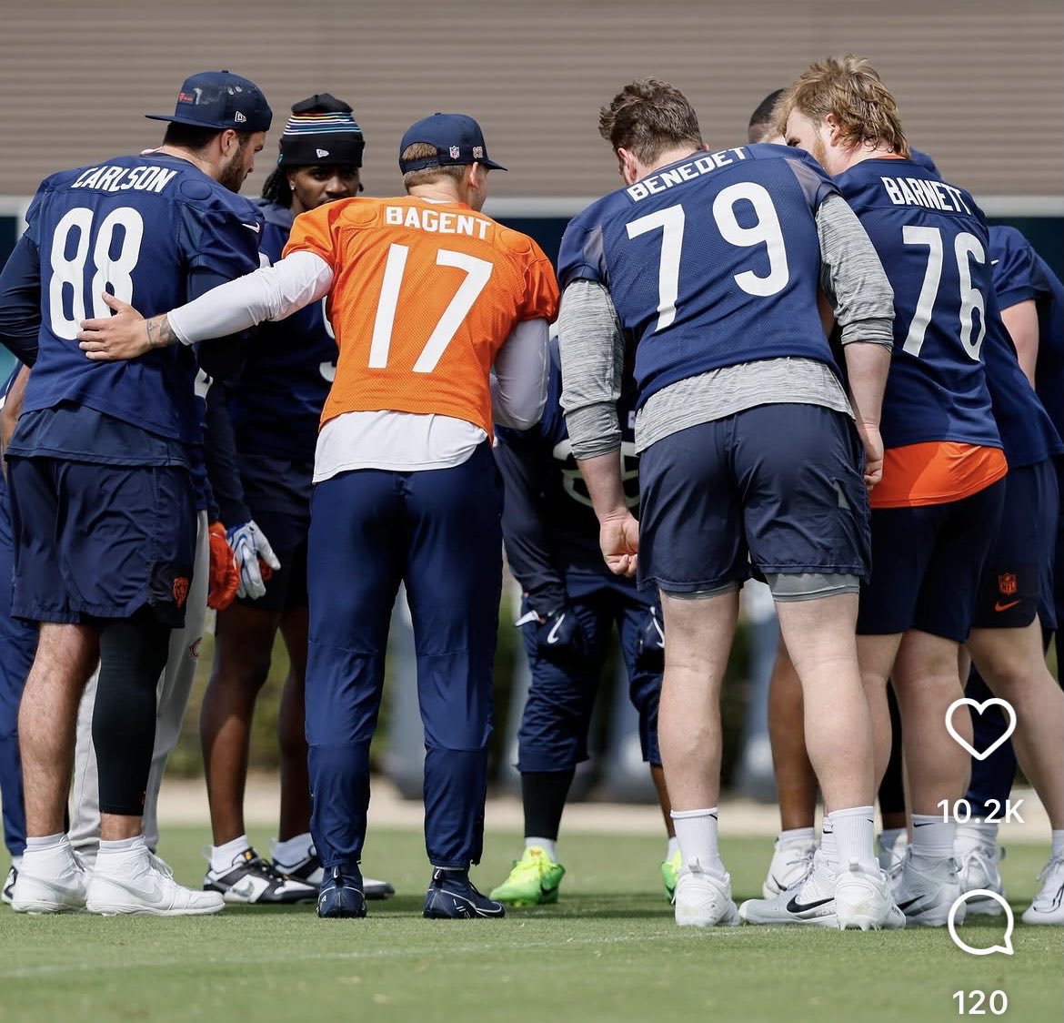 captaincaleb18's tweet photo. I've never seen a QB#2 with this much aura https://t.co/i8f9BrYEfy