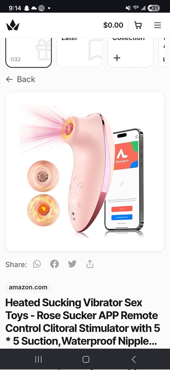cherrywaves1996's tweet photo. https://t.co/LPmQuu4LbL
Someone go buy this for me. 😜
#findom #wishlist https://t.co/3agilOiOcP