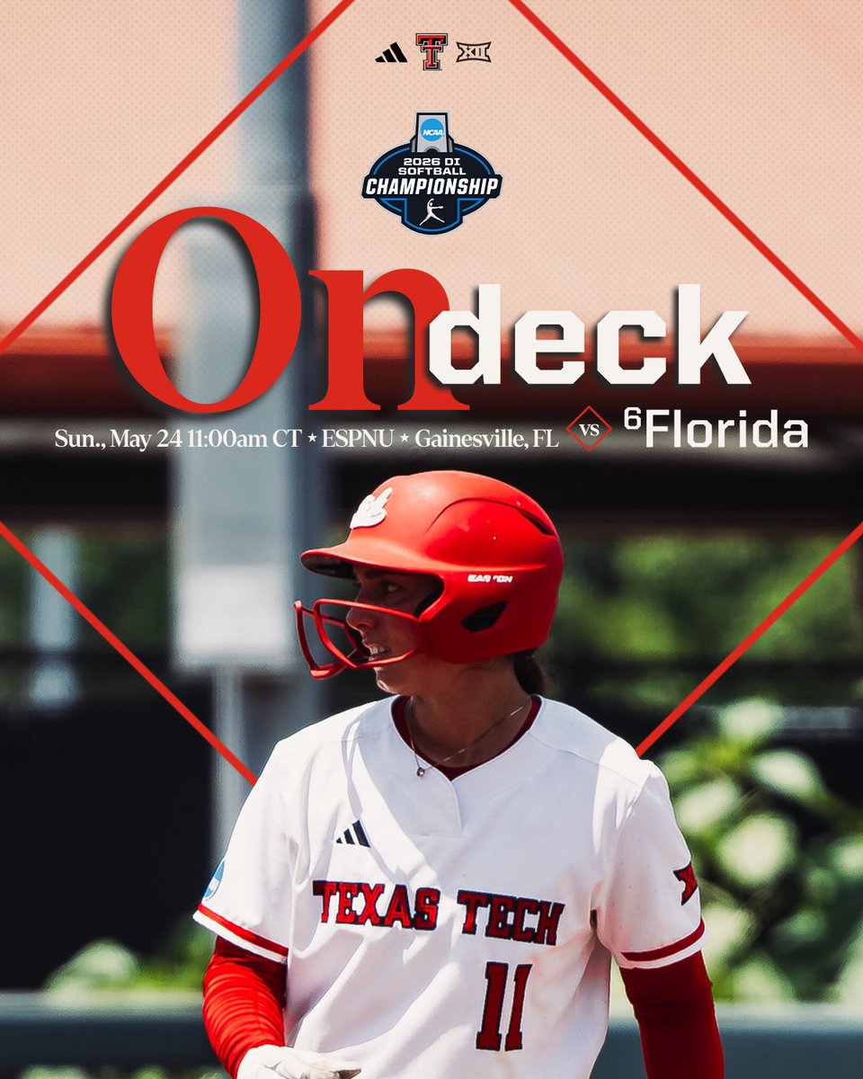 Texas Tech Softball tweet media