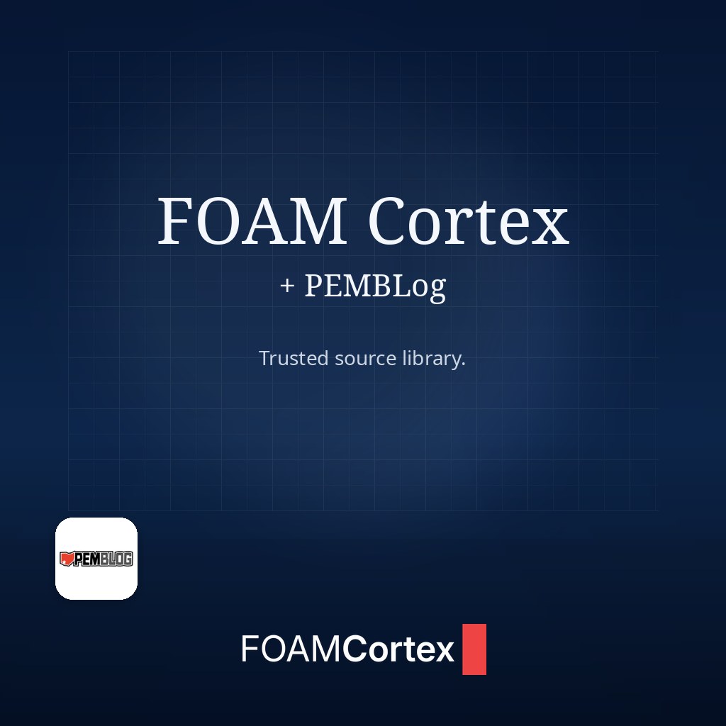 FOAM Cortex tweet media