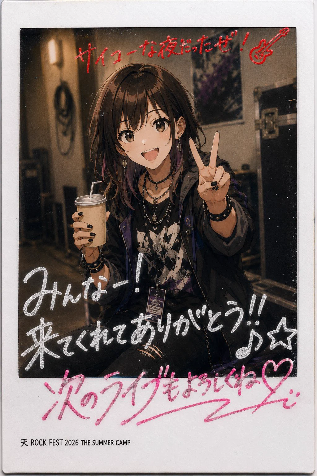 AI音楽フェス「天ROCK FEST 2026」公式企画「天チェキ」が盛り上がり