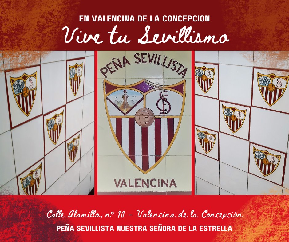 PSValencina's tweet photo. ❤️🤍❤️ Vive y siente tu sevillismo en tu pueblo, en tu peña...
La tertulia con los amigos, la partida de dominó, la previa del partido, el desayuno en familia... ¡¡Os esperamos!! 

#SevillismoEnValencina #LaPreviaEnTuPeña https://t.co/PL0pkgszNN