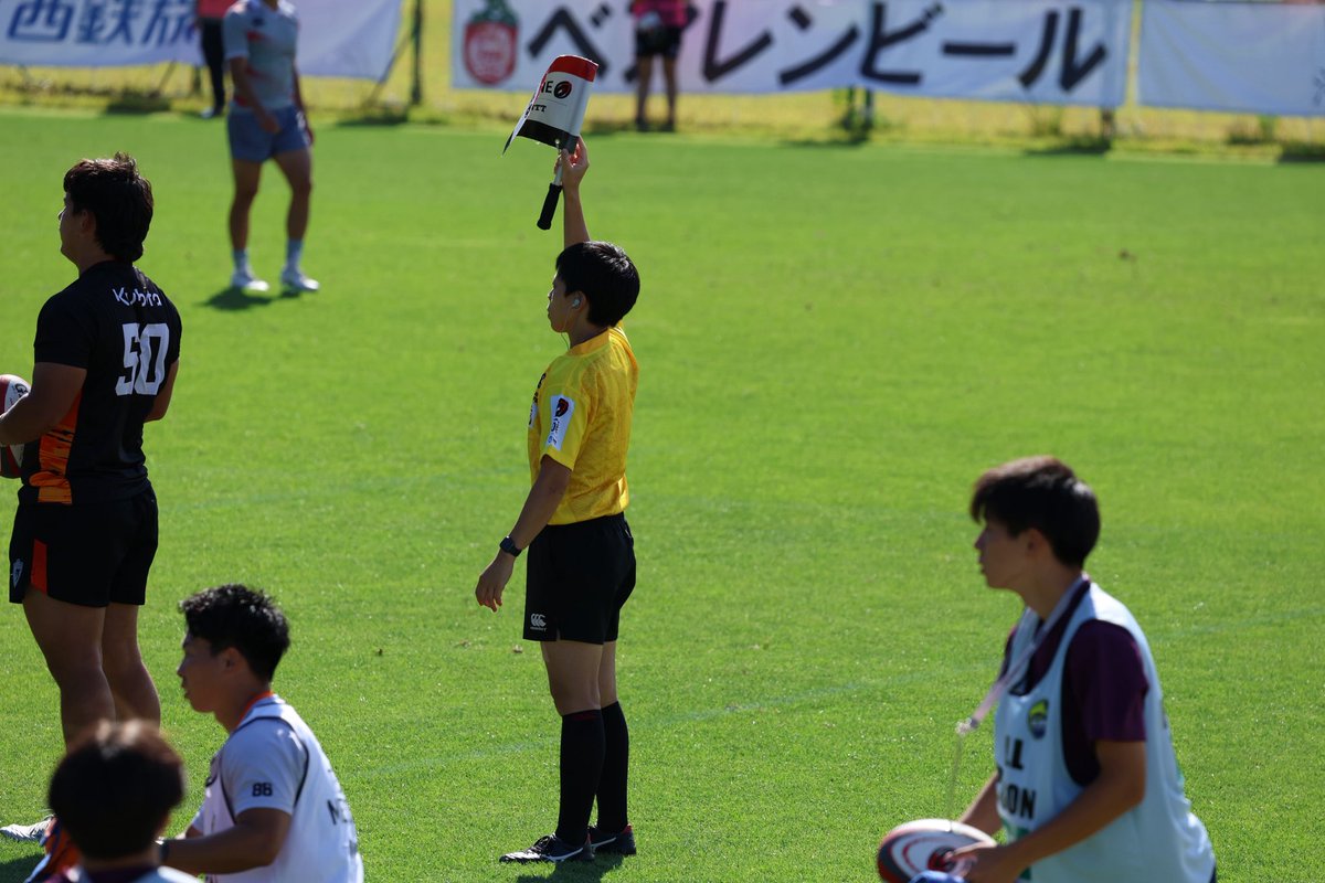 masonakajimiwa's tweet photo. 2025.9.27 釜石鵜住居復興スタジアム 
JAPAN RUGBY LEAGUE ONE RISING 2025
釜石SW vs S東京ベイ

#高橋真弓

rugby 
referee
rugbyreferee
matchofficial
ラグビー
レフリー
ラグビーレフリー
マッチオフィシャル
LeagueOne 
リーグワン https://t.co/S6iA6e8AQl