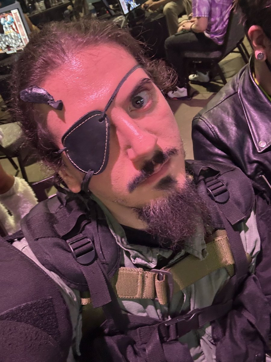NotSolidSnak3's tweet photo. My two cosplays for @COMBOBREAKER are done and now I may be a casual gamer tomorrow #combobreaker #CB2026 #combobreaker2026 https://t.co/7FDw6HVZU4