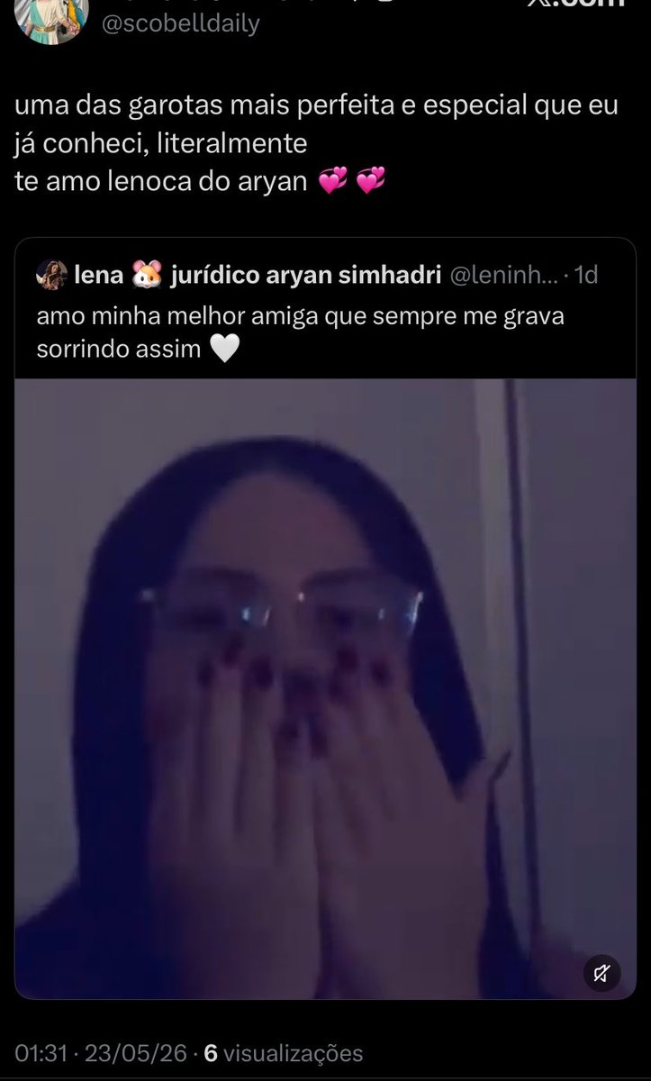lena 🐹 jurídico aryan simhadri tweet media