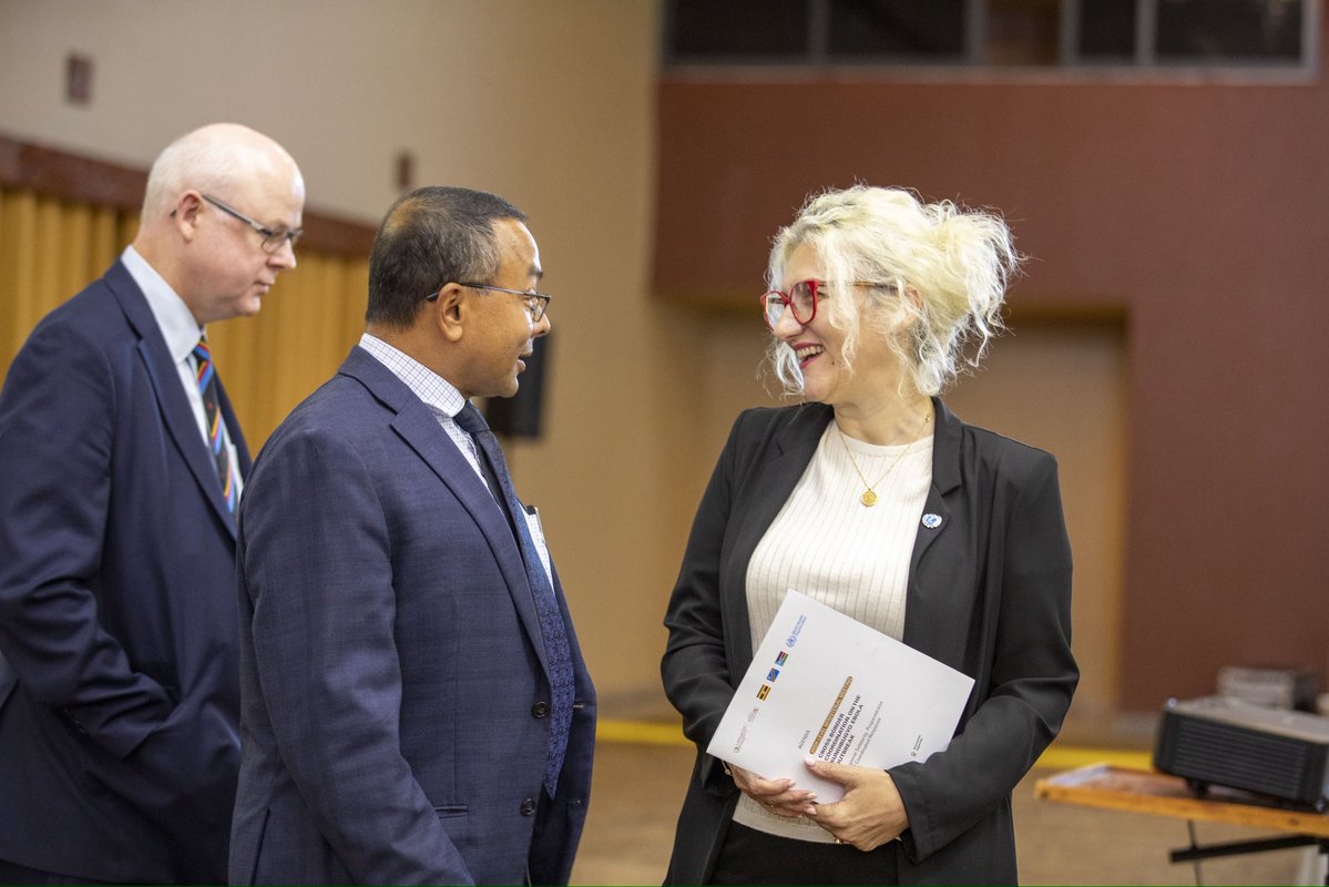 UNICEFUganda's tweet photo. May 23, 2026.

At a high-level Ministerial cross-border coordination meeting in Kampala, @UNICEF’s Regional Director for East &amp; Southern Africa, @EvaUNICEF joined by @UNICEFRepUG reaffirmed UNICEF’s support for @GovUganda’s National Ebola Response Plan.

#FightEbolaUG26 https://t.co/6bh0z4gePB