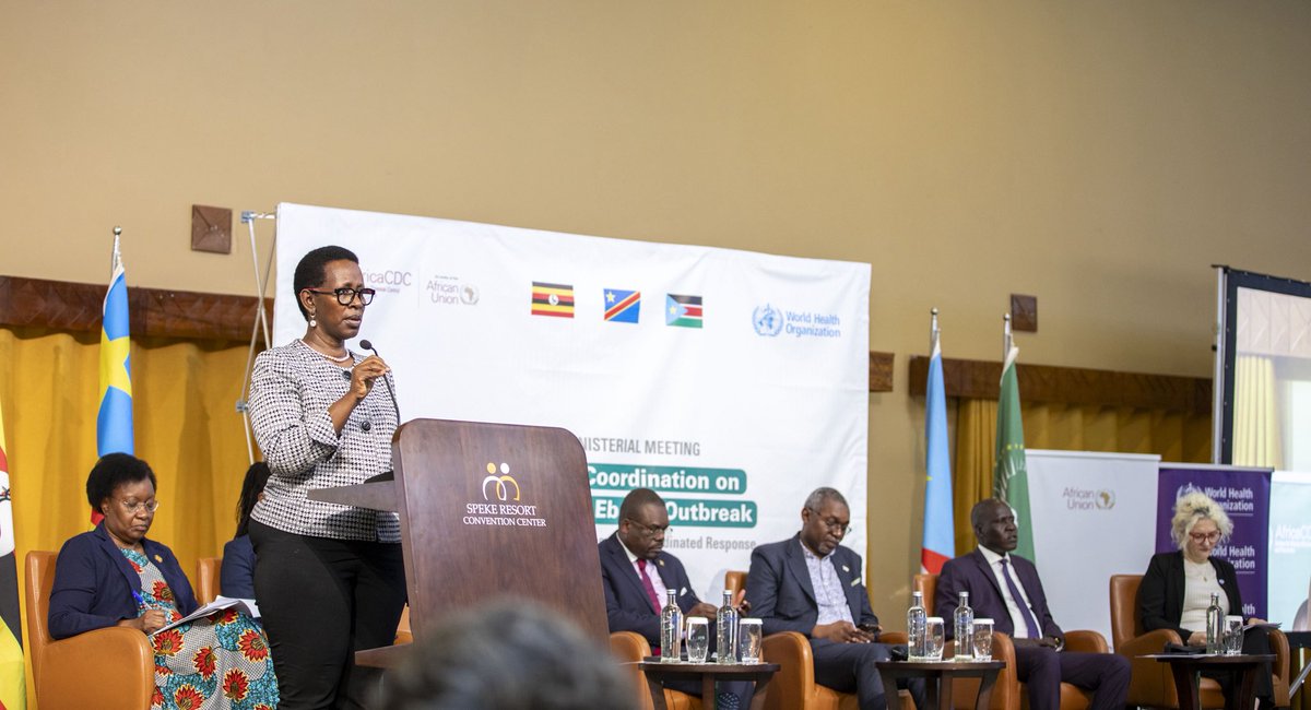 UNICEFUganda's tweet photo. May 23, 2026.

At a high-level Ministerial cross-border coordination meeting in Kampala, @UNICEF’s Regional Director for East &amp; Southern Africa, @EvaUNICEF joined by @UNICEFRepUG reaffirmed UNICEF’s support for @GovUganda’s National Ebola Response Plan.

#FightEbolaUG26 https://t.co/6bh0z4gePB