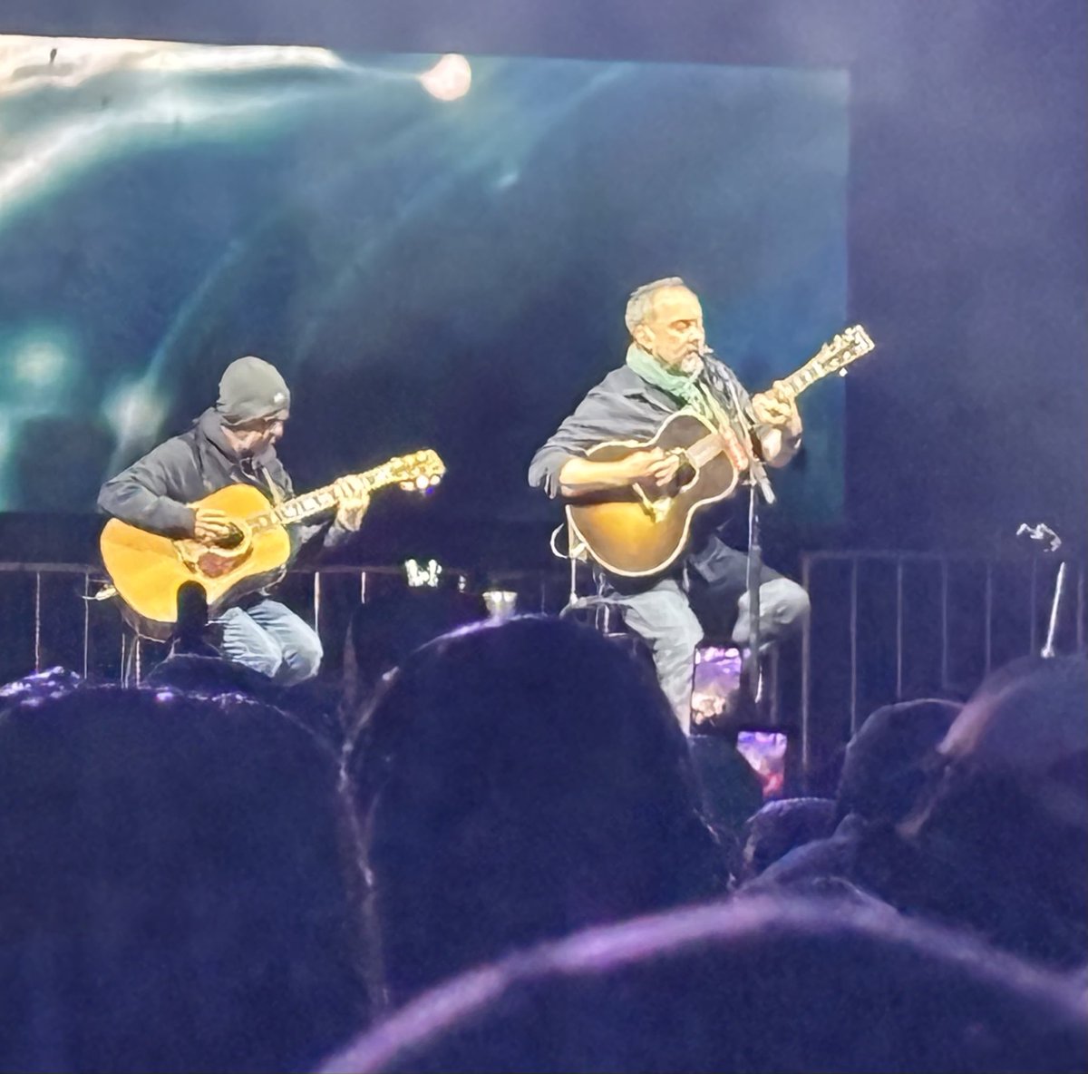 EdDadakis's tweet photo. Dave Matthews  takes center stage at the 2026 Greenwich Town Party. A rainy Saturday night does nothing to dampen the enthusiasm for Dave Matthews https://t.co/QLwJAczCYJ