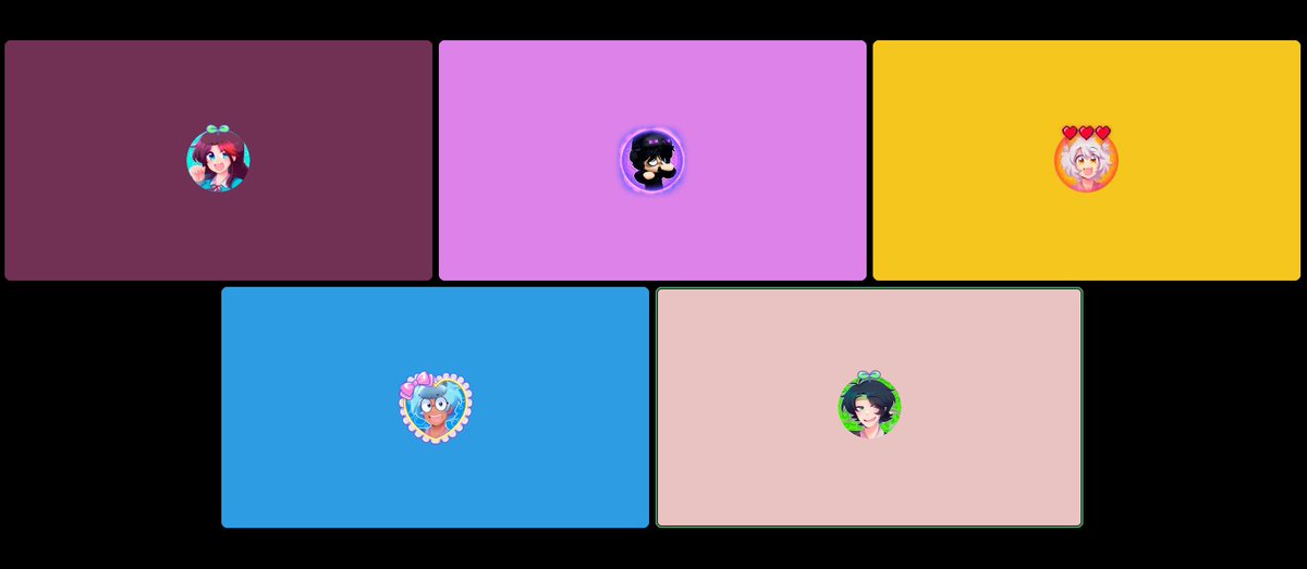 AzuhhKaii's tweet photo. EL TEAM ESTA REUNIDO!💙💜💚💛🖤 https://t.co/eGIa7wRDTy