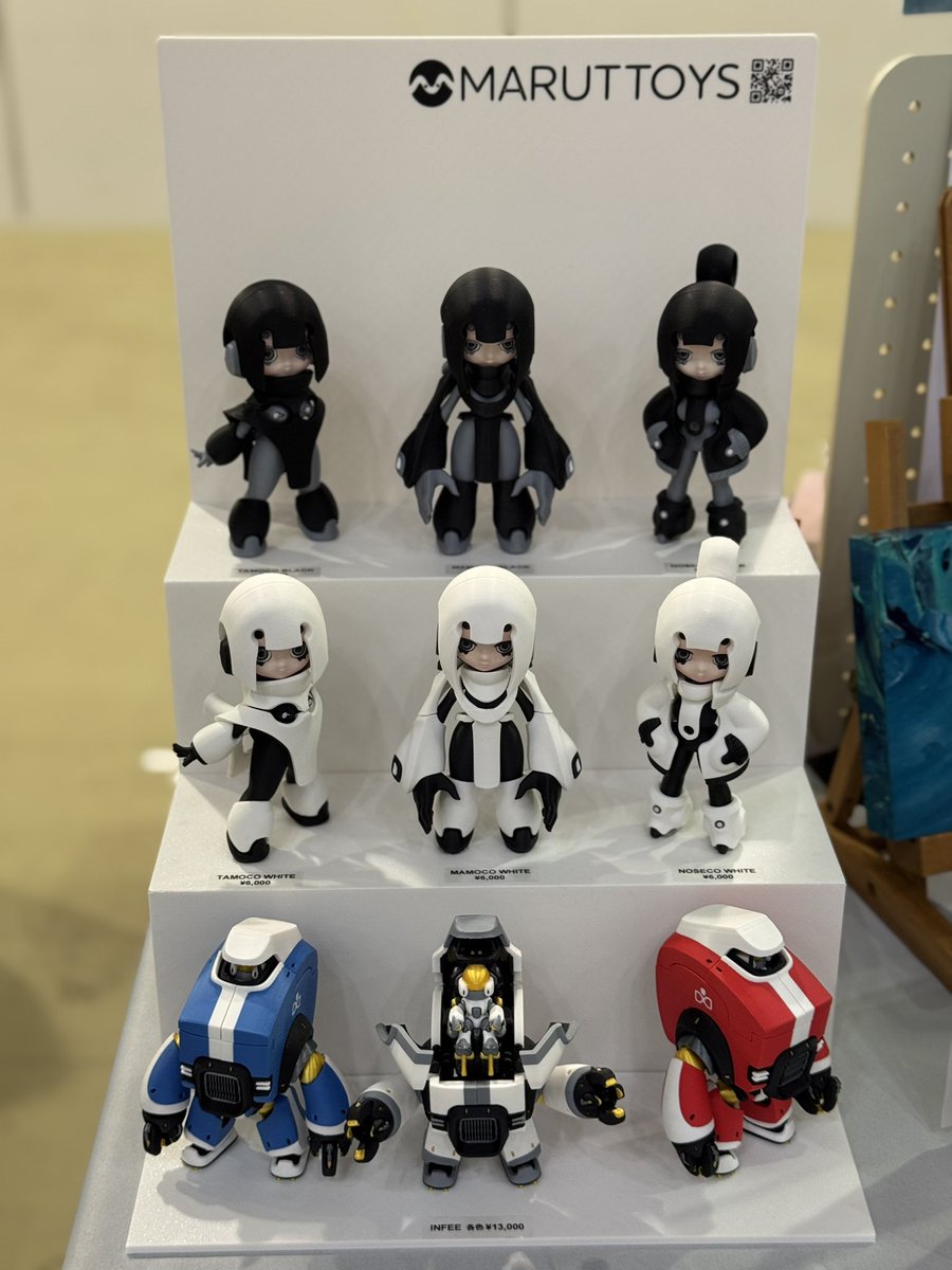 MARUTTOYS_MIZ's tweet photo. tettoさん@tettocojo のブースを間借りして展示販売してます！

INFEEはレッドのみ在庫してます！
NOSECO、TAMOCO、MAMOCOも一部在庫が無くなってます。

よろしくお願いします！！ https://t.co/zKAl3U9FQN