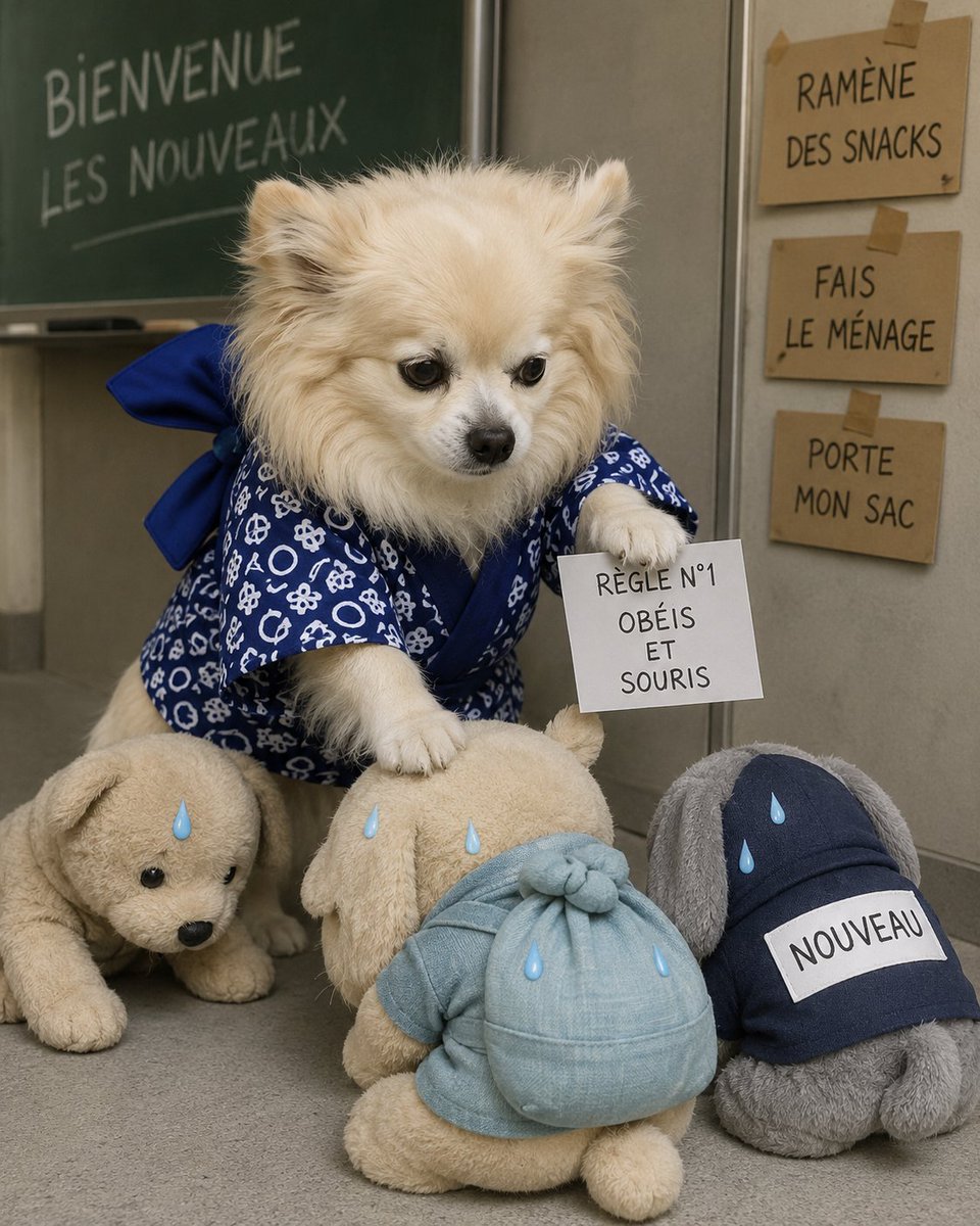 millefleursflow's tweet photo. Pyun prend son rôle de chef du bizutage très au sérieux. https://t.co/64e1DKzfV2