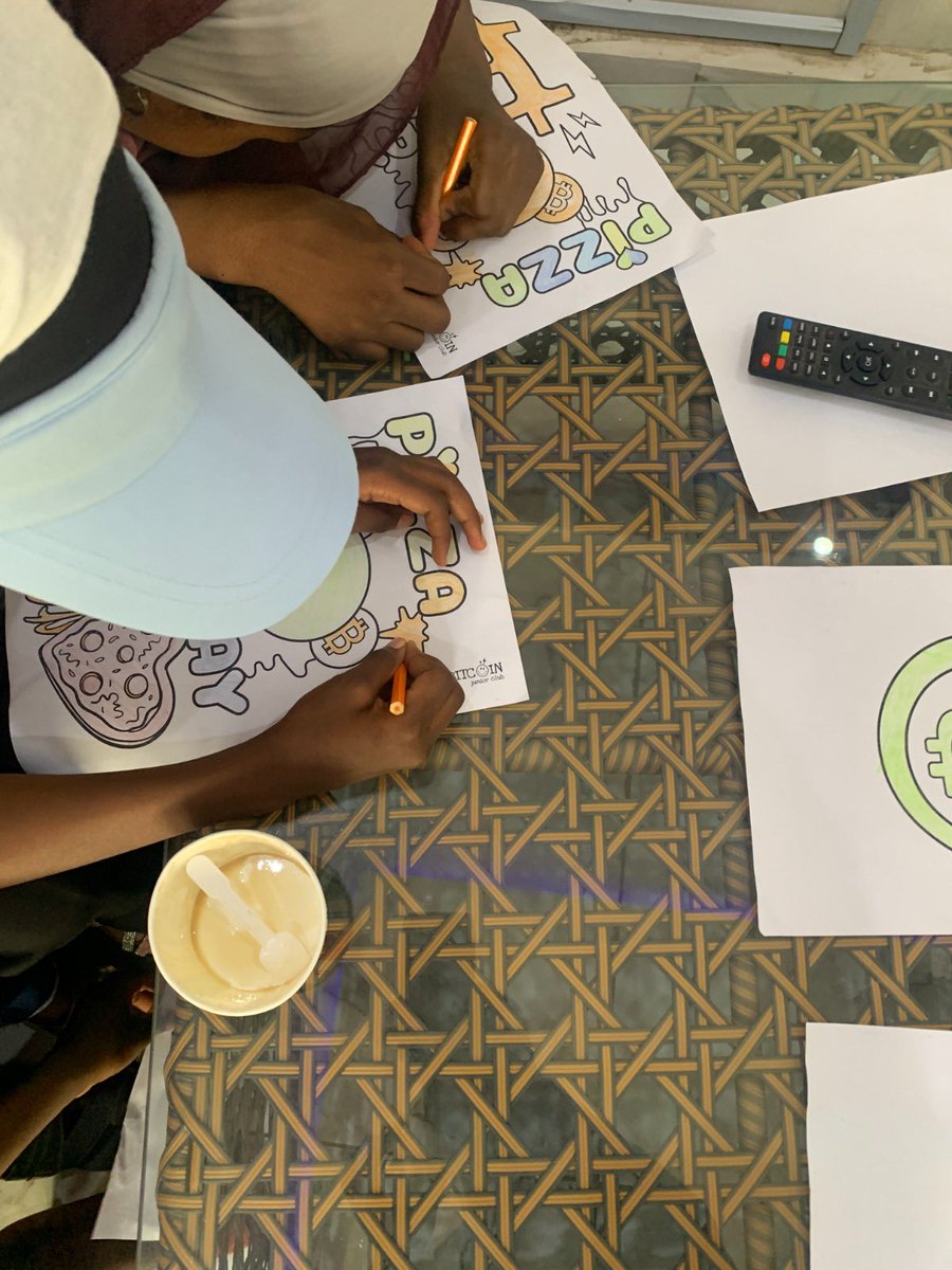 BitcoinYara's tweet photo. A generation raised with creativity, technology &amp; financial awareness starts here. 

From coloring books to Bitcoin stories, every moment was filled with excitement, learning &amp; smiles. 

Cheers to an amazing Bitcoin Pizza Day celebration for kids by BitYara https://t.co/mJAK3GuTBo