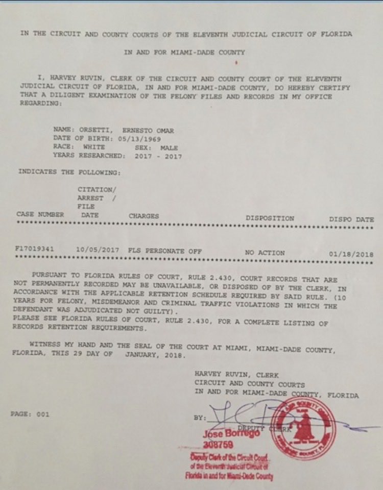 CarlosFragaDiaz's tweet photo. @MiamiHerald @MichaelGongora The Argentinean Journalist named #ErnestoOrsetti posted a motion #SupremeCourt to re open his case against #Levine after his false arrest by #MBPD in July of 2017 @doug_hanks @StevenMeiner
@newschica @grantstern https://t.co/kdNjijXqx6
