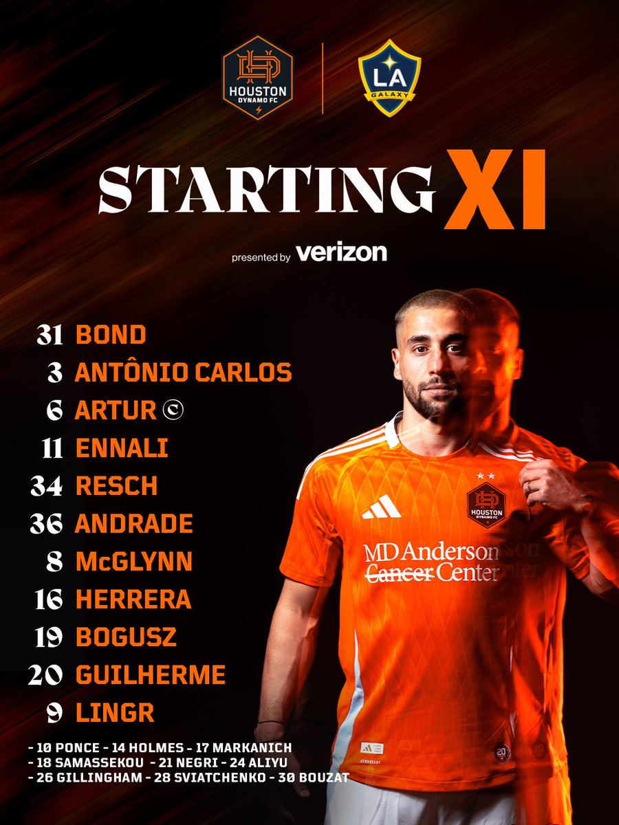HoustonDynamo's tweet photo. Tonight's crew ⚔️ 

@Verizon https://t.co/pjKrBVknnD