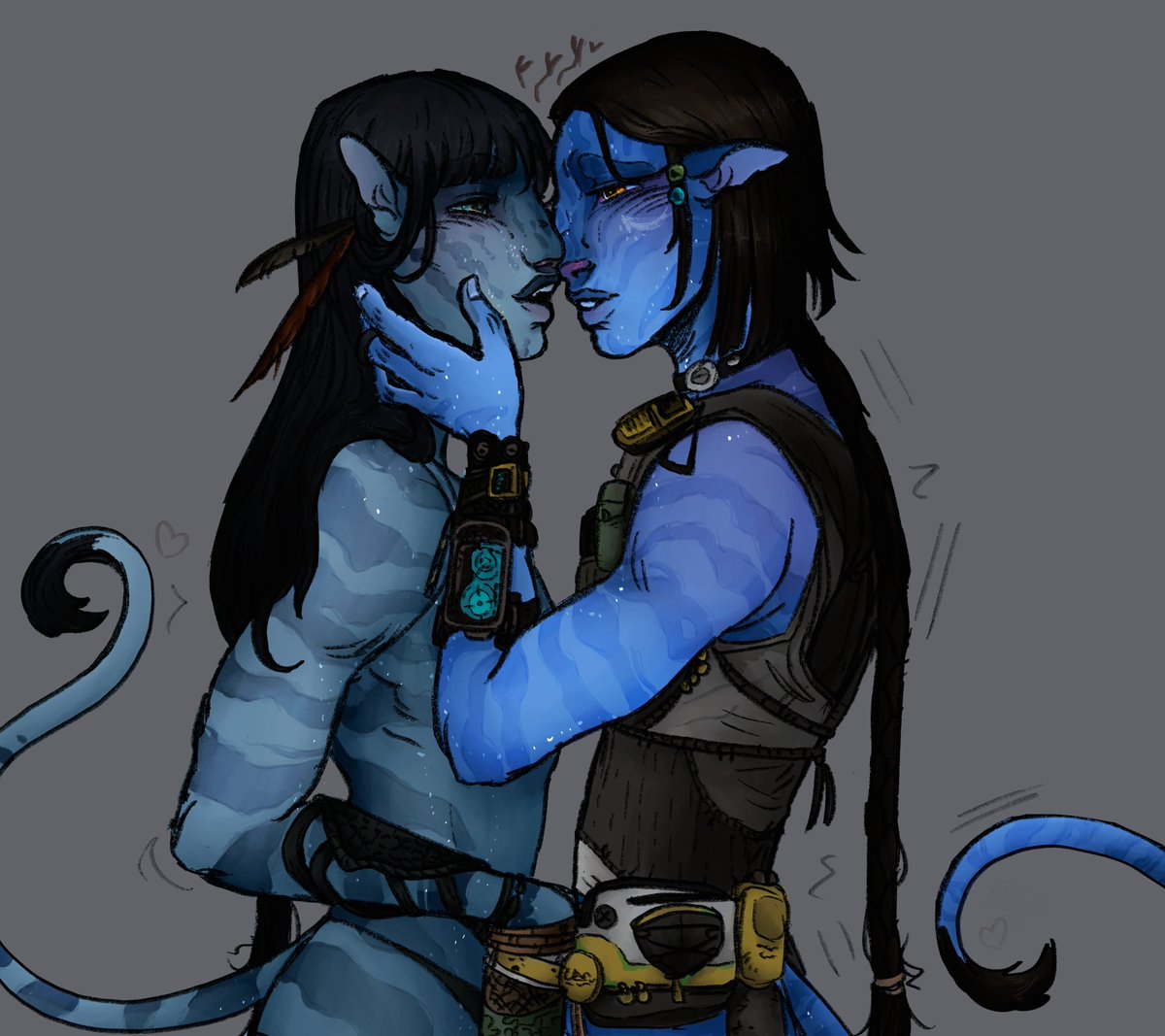 PastelsHorrors's tweet photo. finished!! therapy is actually helping my shoulder a lot. Im still in pain and have a lot of weakness and such but it doesnt feel like im being bull dozed when im upright for more than a few seconds anymore :3

#avatar #avatarfrontiersofpandora #navi https://t.co/EpiLlox3Ad