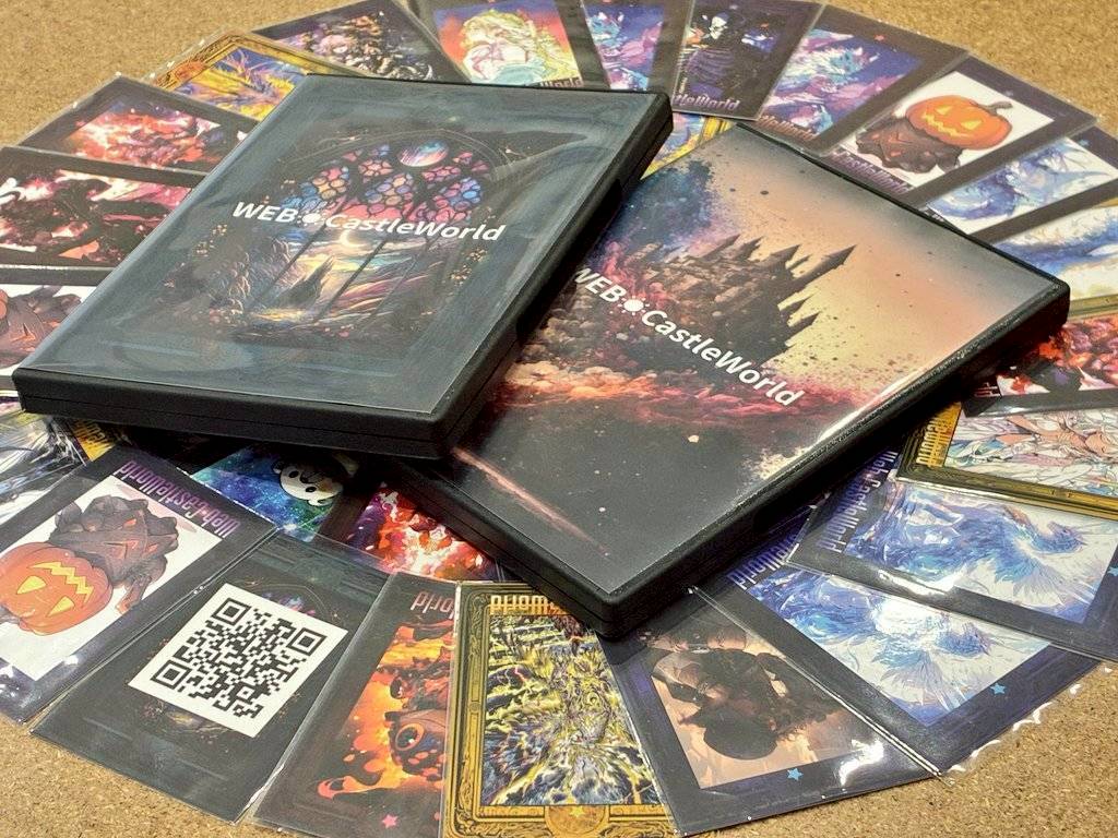 yunnkerujidouka's tweet photo. ポーカーライクゲーム
TCG好きな方の挑戦求む💐✨️
デモプレイにて
フルスコア叩き出すと
ボドゲプレゼント企画してます🏰☀🌍️
おっと
本日公開の
電脳版もあるようだ👀👀👀
#ボドゲ
#ゲムマ
#WebCastleWorld https://t.co/7wSSL2kK1t