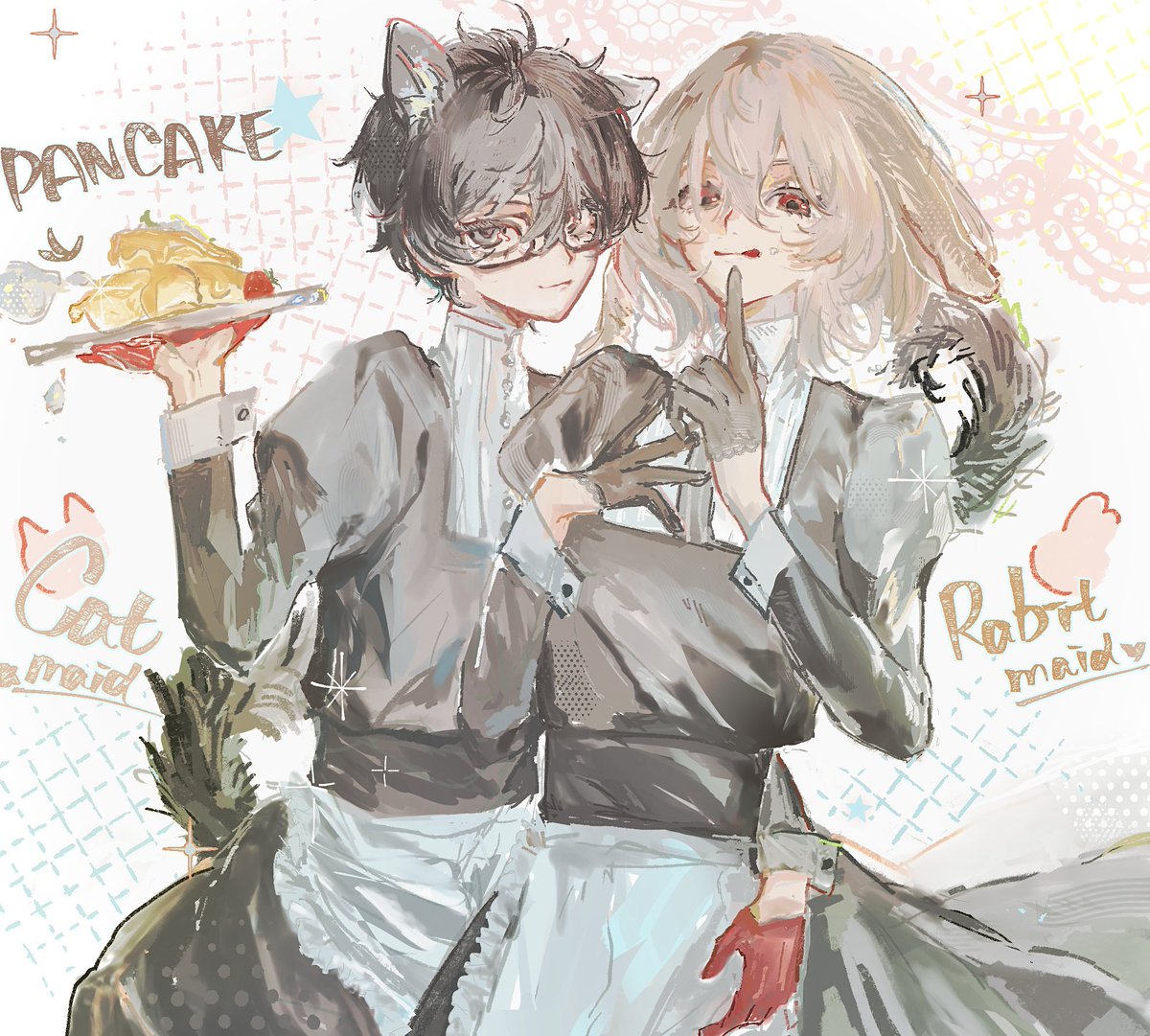 00nsk_'s tweet photo. 纯属满足个人趣味的女仆装。 https://t.co/l9qUDJTqqp