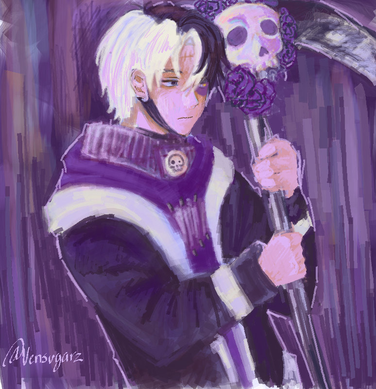 vensugarz's tweet photo. Trying out a new style with my new Deco xp pen tablet by drawing Doc  :p  #DrDeathArt https://t.co/OSpYNiOvoO
