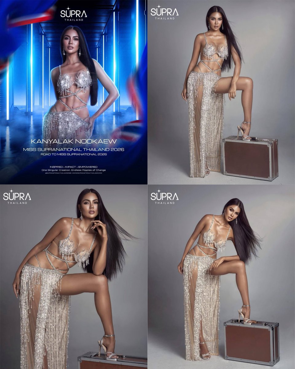roadtomissth's tweet photo. กองประกวด Miss Supranational Thailand 2026  ขอประกาศแต่งตั้ง อาย กัญญาลักษณ์ หนูแก้ว ให้ดำรงตำแหน่ง #MissSupranationalThailand2026 เพื่อปฏิบัติหน้าที่ในฐานะตัวแทนประเทศไทย เข้าร่วมก���รประกวด #MissSupranational2026 ณ สาธารณรัฐ โปแลนด์ต่อไป ปีนี้ไฟลุกอีกครั้ง  🔥 https://t.co/oALWCedFfW