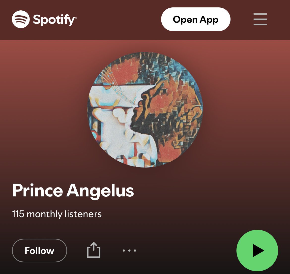 Pablo0Flexcobar's tweet photo. @PRINCE_ANGELUS_ YOU GOT 100 LISTENERS LMFAOOOO GARBAGE TRUCK DRIVERS GOT MORE BREAD THAN YOU 😭😭😭😭 SIT THIS ONE OUT FAGGOT https://t.co/5TsOjzvOtJ