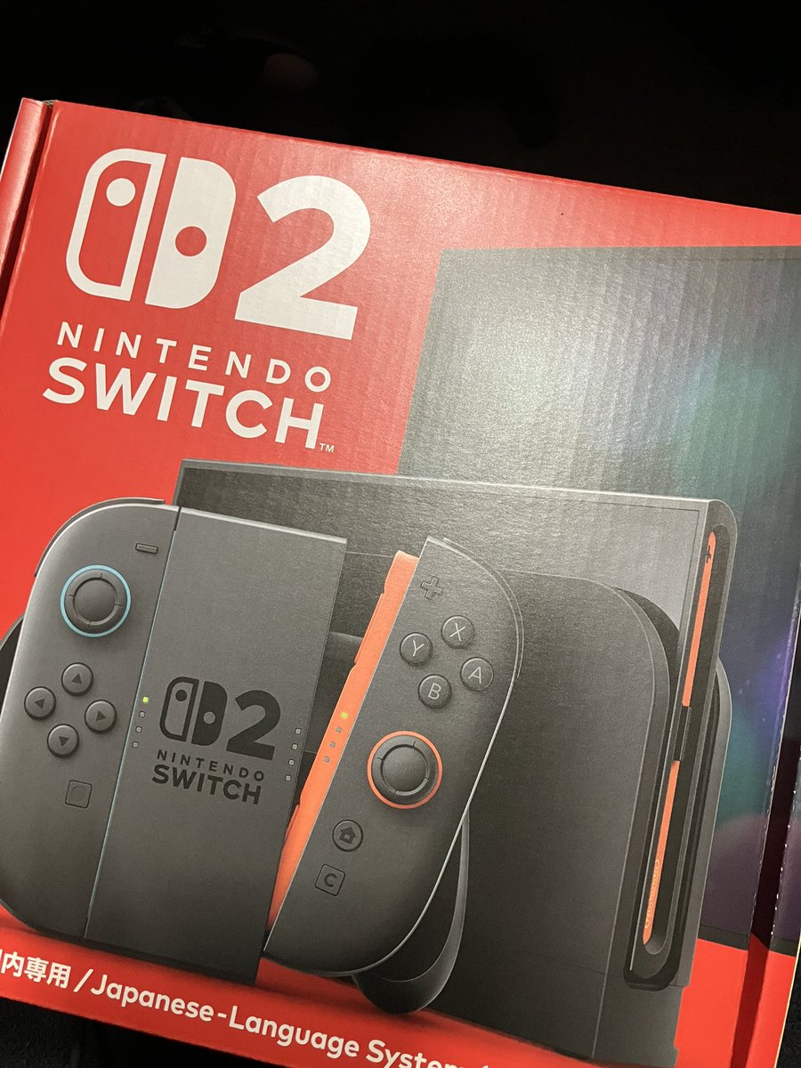 mikawa1214's tweet photo. 値上げ前
ギリギリ買えたよ
Switch2

みかわ https://t.co/7drA4BKIwO