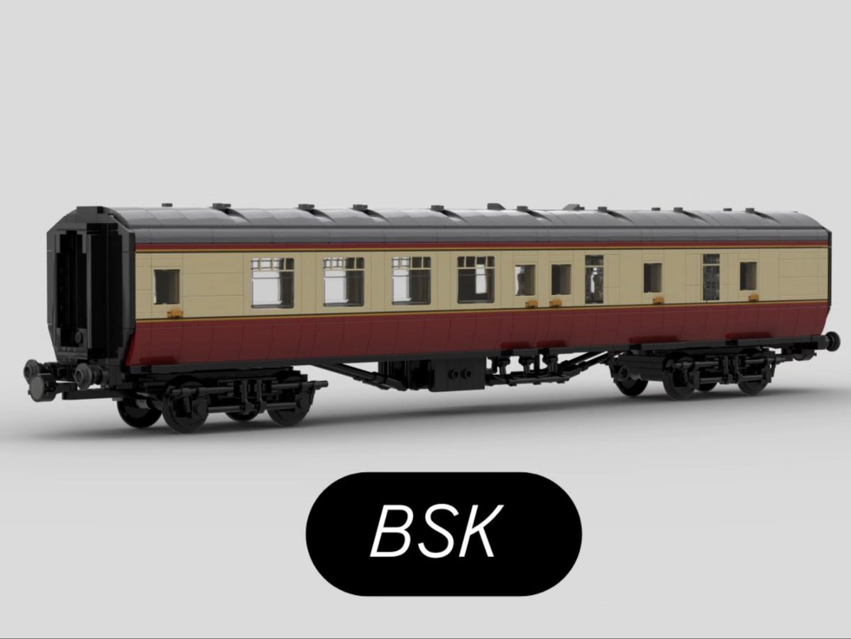 sethbricked's tweet photo. Some BR MK1 coaches I've designed recently. BSK, SO, BG and BCK. Interiors to be added soon. More liveries will be tested later on!! https://t.co/L59CaLpNEP