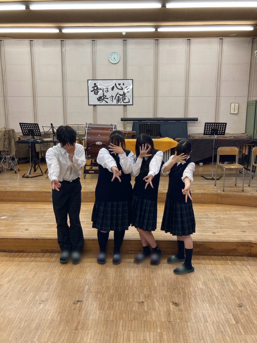 tewindensemble's tweet photo. 🪽🩵青翔祭まであと6日🩵🪽

今日のカウントダウンはホルン＆トロンボーンパート!

1日練習で朝から文化祭に向けて最終追い込み❤️‍🔥

模試で途中から合流した3年生も加わってtewo伝統のダンプレ練習をしました💃未熟な点も多いので、クオリティをあげられるように時間を有効に使っていきたいと思います! https://t.co/qIBHuhBkAH