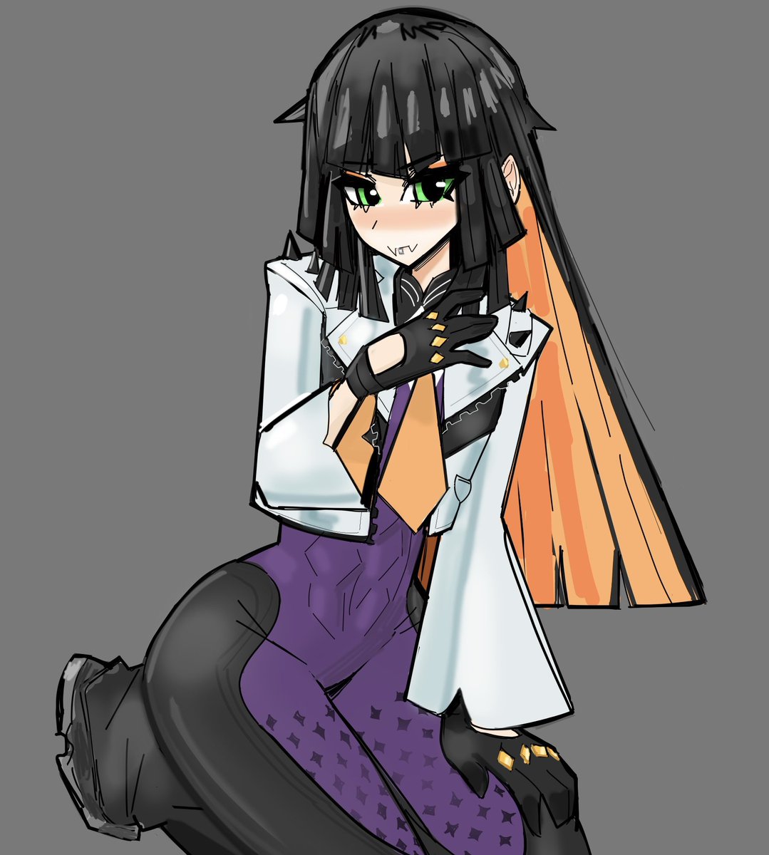 Hunroodoesart's tweet photo. Daraku WIP https://t.co/Mly00YSB6Y