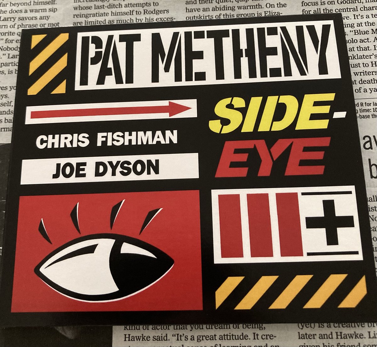 Yamaguci1971's tweet photo. これ聴いてます。
#PatMetheny
#SideEye3
もうこれは2026年の輝くK.Yamaguchi1971大賞の有力候補ですよ。 https://t.co/c5GaOzl9rQ