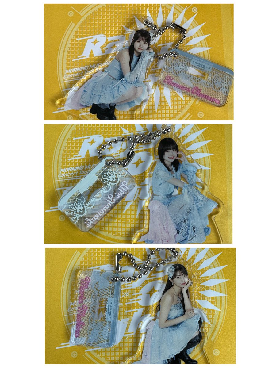 94u_u's tweet photo. モーニング娘。'26 コンサートツアー春 - Rays Of Light - 
コレクションミニアクリルキーホルダー

【譲】　画像のもの

【求】灰色小田さくら、SNS小田さくら

日本武道館にてお取引希望 https://t.co/5D0M6ubaCa