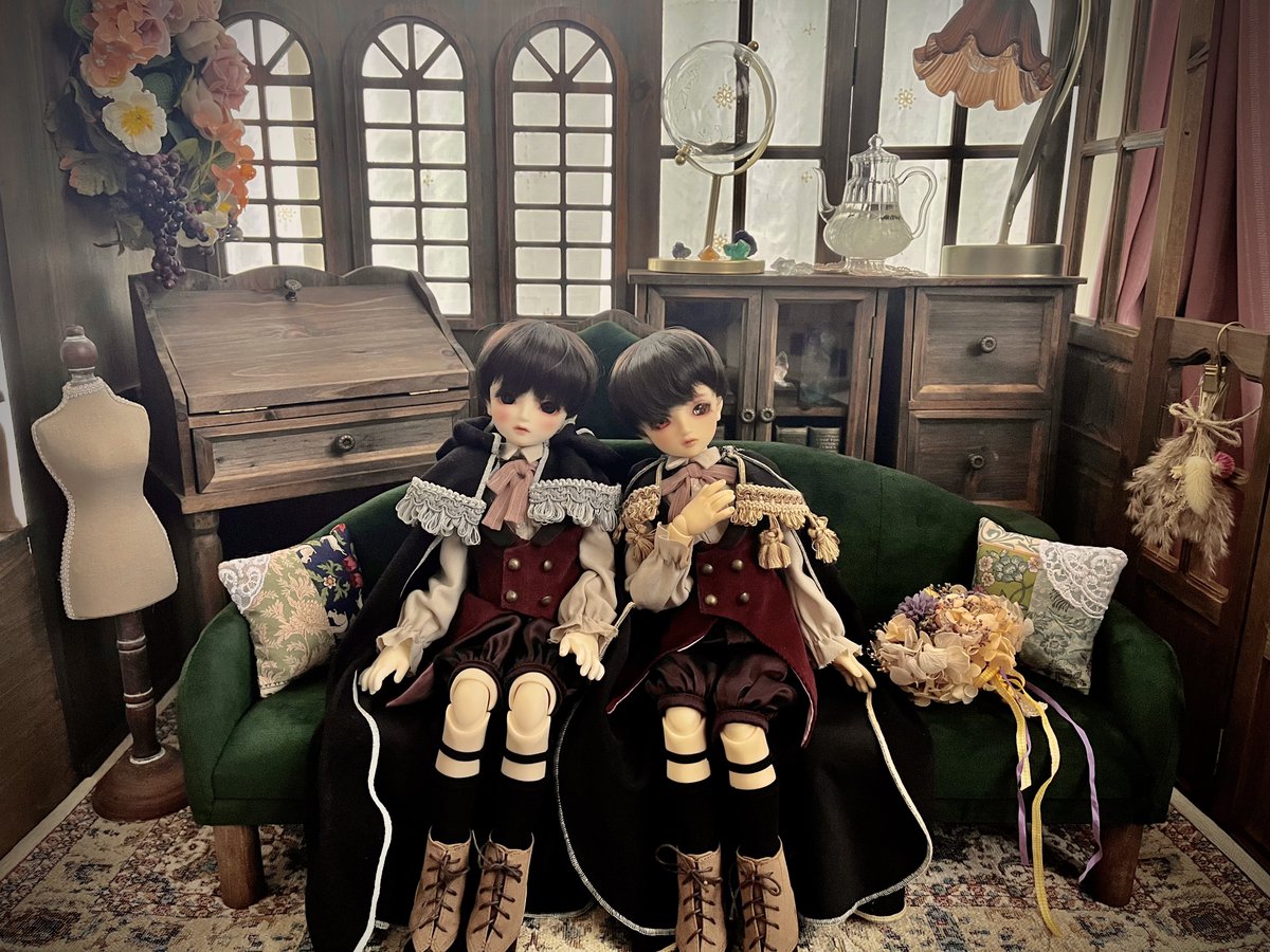 SakuraCl_Doll's tweet photo. 家具や小物もほぼサリュ産。
自宅でこれだけのセットが揃えられるぐらいのお値段で買えるのがありがたい

#プティモンド https://t.co/fyiNUoh0UC