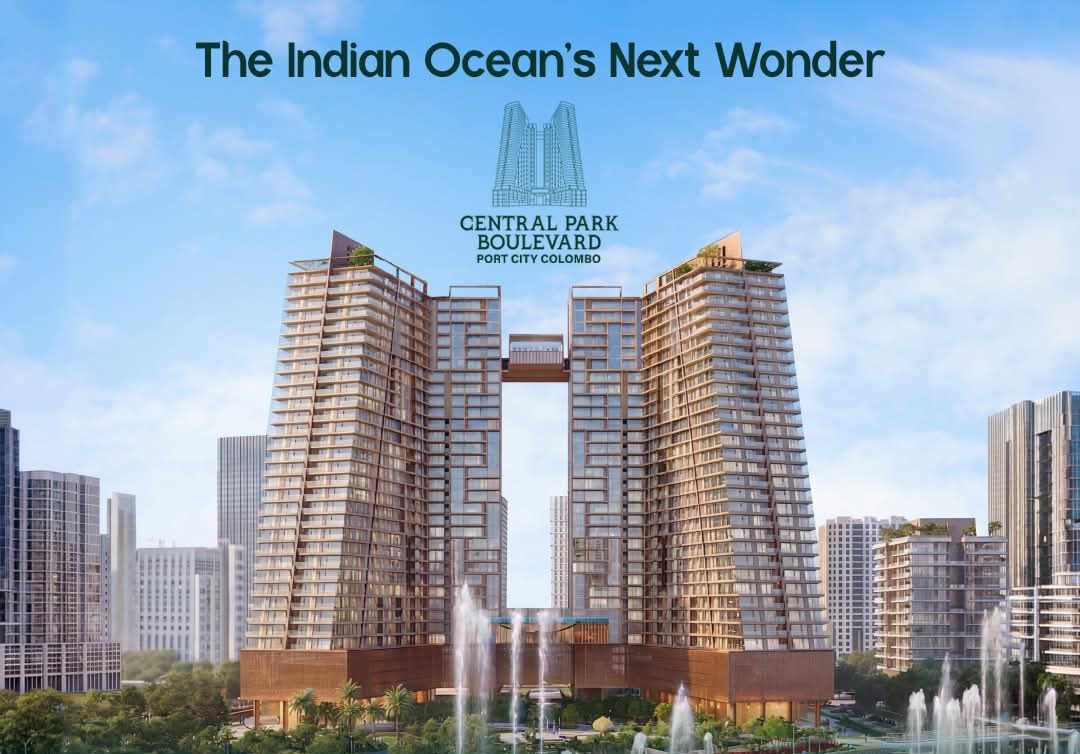 SethFromColombo's tweet photo. 🇱🇰 Sri Lanka’s Home Lands Group is set to begin construction of Central Park Boulevard at Port City Colombo , a $150 million luxury twin tower high rise development. https://t.co/NDVKyTZ16G