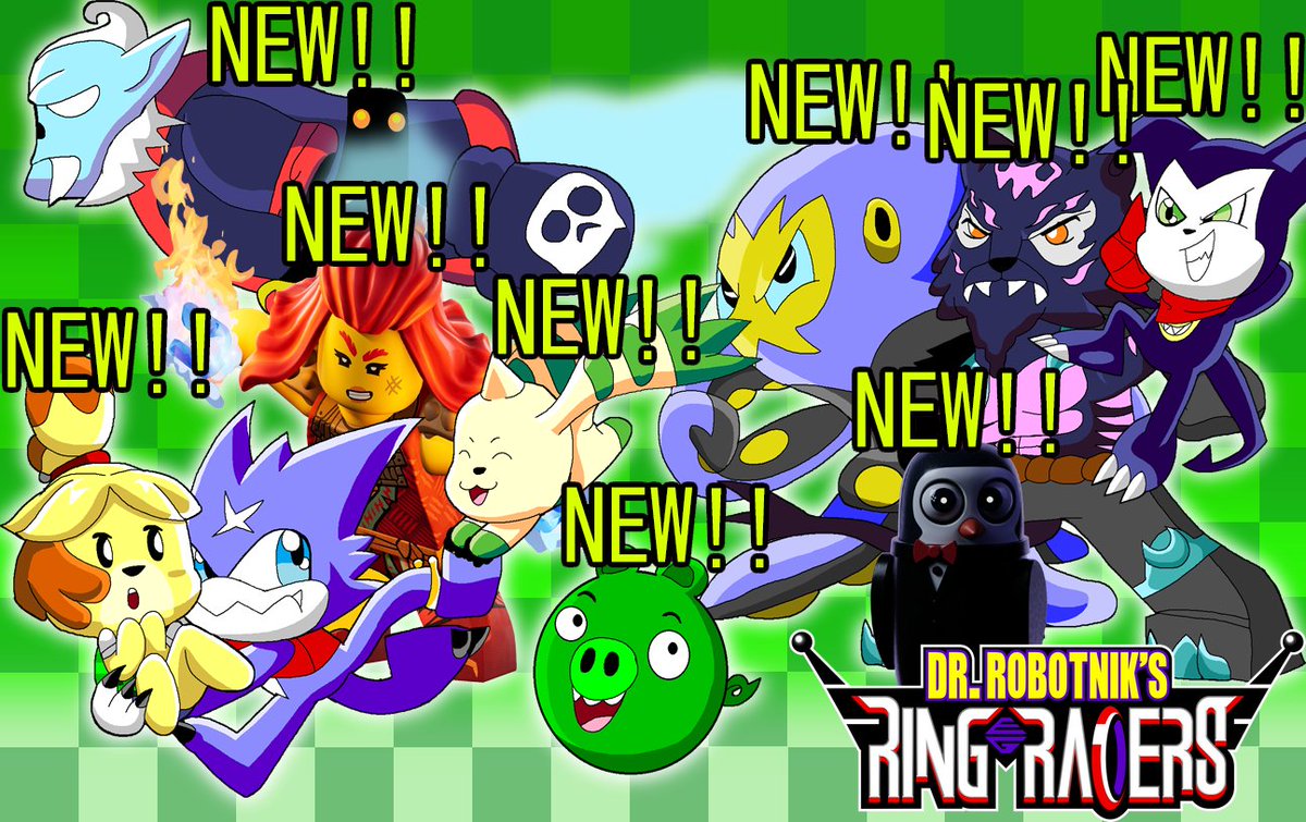 bayronxd77's tweet photo. New Characters #RingRacers https://t.co/xdbcd56qgg https://t.co/YhTwLUOHnR