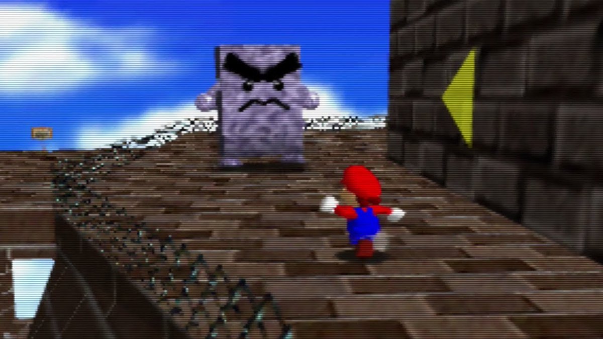GoNintendoTweet's tweet photo. Prototype footage of Super Mario 64, Mario Kart R and Kirby Bowl 64 surfaces https://t.co/vSfVdfE79B https://t.co/14ZQ3fS0sI