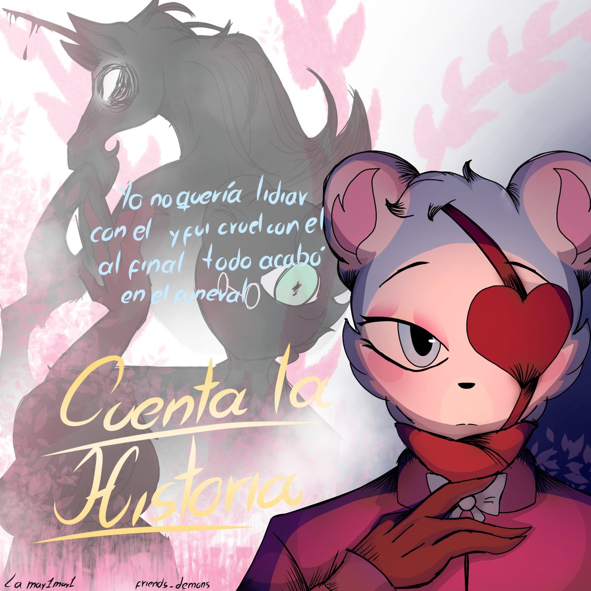 friends_demons's tweet photo. Segunda portada para el concurso✨✨✨
Tengo fe✨ 
@LaMay1May1
#UnicornWars #UnicornWarsoc #UnicornWarsfanart #unicornwarsfandom #UnicornWarsfanart #UnicornWarsart https://t.co/wOk1MhRxh1