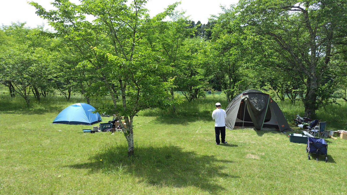hiroari19's tweet photo. 昨日N-ONE RSで友達とキャンプに行ってきました🏕️

昼間はめっちゃ天気良かったけど、
深夜から朝方にかけて小雨が降ってきたので早朝に早めに撤収
友達が予約してくれたんだけど、上和田緑地キャンプ場中々良いところだな🙂 https://t.co/kfjR9EM9oc