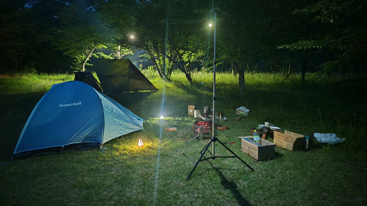 hiroari19's tweet photo. 昨日N-ONE RSで友達とキャンプに行ってきました🏕️

昼間はめっちゃ天気良かったけど、
深夜から朝方にかけて小雨が降ってきたので早朝に早めに撤収
友達が予約してくれたんだけど、上和田緑地キャンプ場中々良いところだな🙂 https://t.co/kfjR9EM9oc