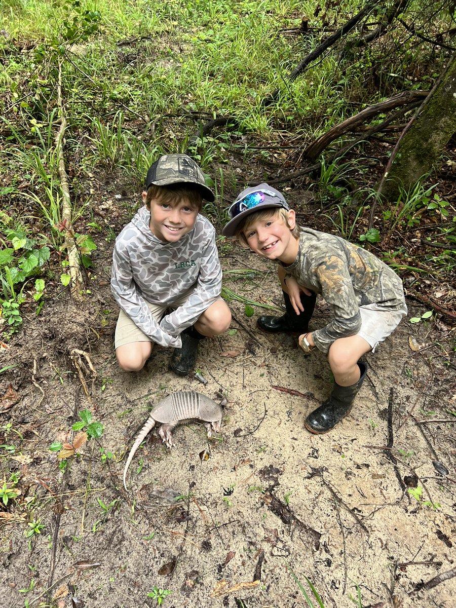 JBarkerAR's tweet photo. A day in the woods with kids is a day well spent https://t.co/6wqlRDNqJL