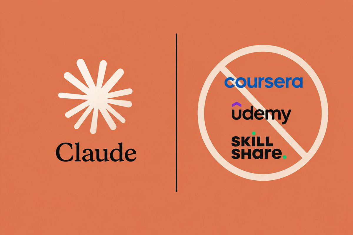 hrswatigupta's tweet photo. 🚨BREAKING: Claude can now teach you any skill in 30 days for free.

Use these prompts to replace $20,000 courses and 4-year degrees.

(🔖Save this). https://t.co/Fvzd58VfTa