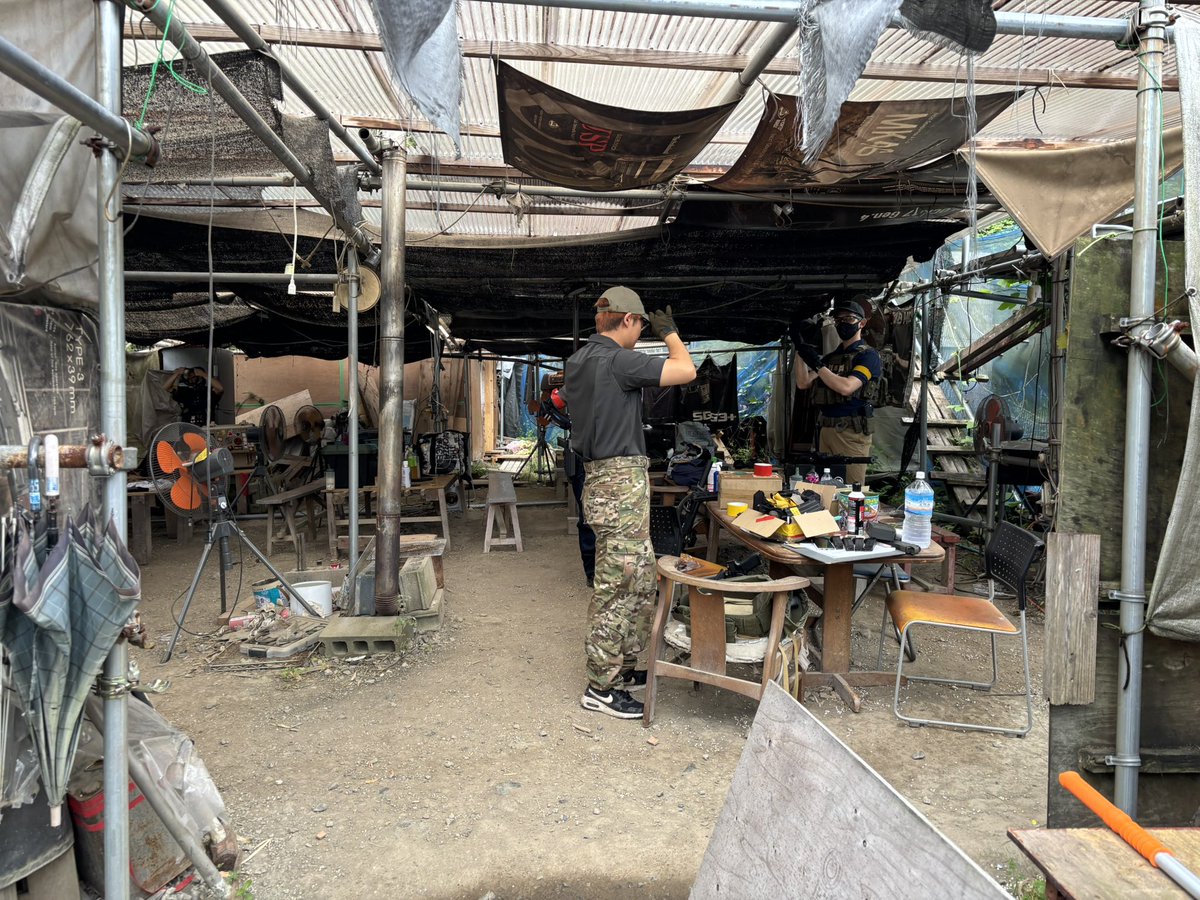 TFP_fun_airsoft's tweet photo. おはようございます
沼イベント　１５名でスタートしてます https://t.co/Vlfcnipnqe