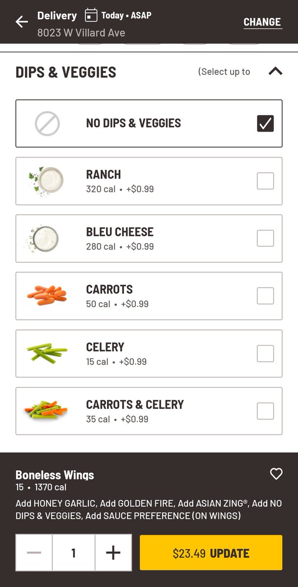 NicosNDA's tweet photo. @BWWings Yall are ridiculous on the pricing. Then you guys make your customers take it up with the store. Hello? This is your corporate ran site! https://t.co/wF3vVoBsqZ
