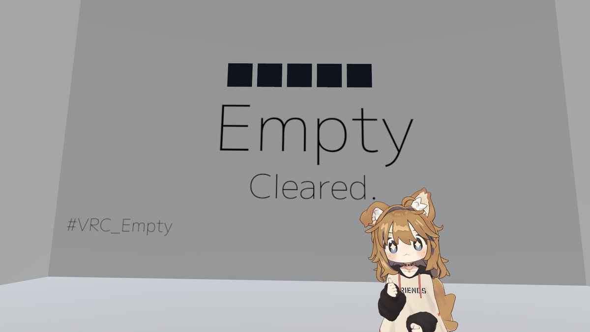 aTamaNaha_VRC's tweet photo. ここ2日間の謎解きクリア報告!
面白かった!
#VRC_ARE
#VRC_Empty
#VRC_9total
#VRC_empty2 https://t.co/nLGvVTCsAj