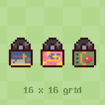SyntaxesOfPlay's tweet photo. Top-down house free assets
Three vinyls, three moods. There’s something satisfying about drawing music as an object!
#gamedev #indiedev #PixelArt #ドット絵 https://t.co/ZaWFYxwSa8