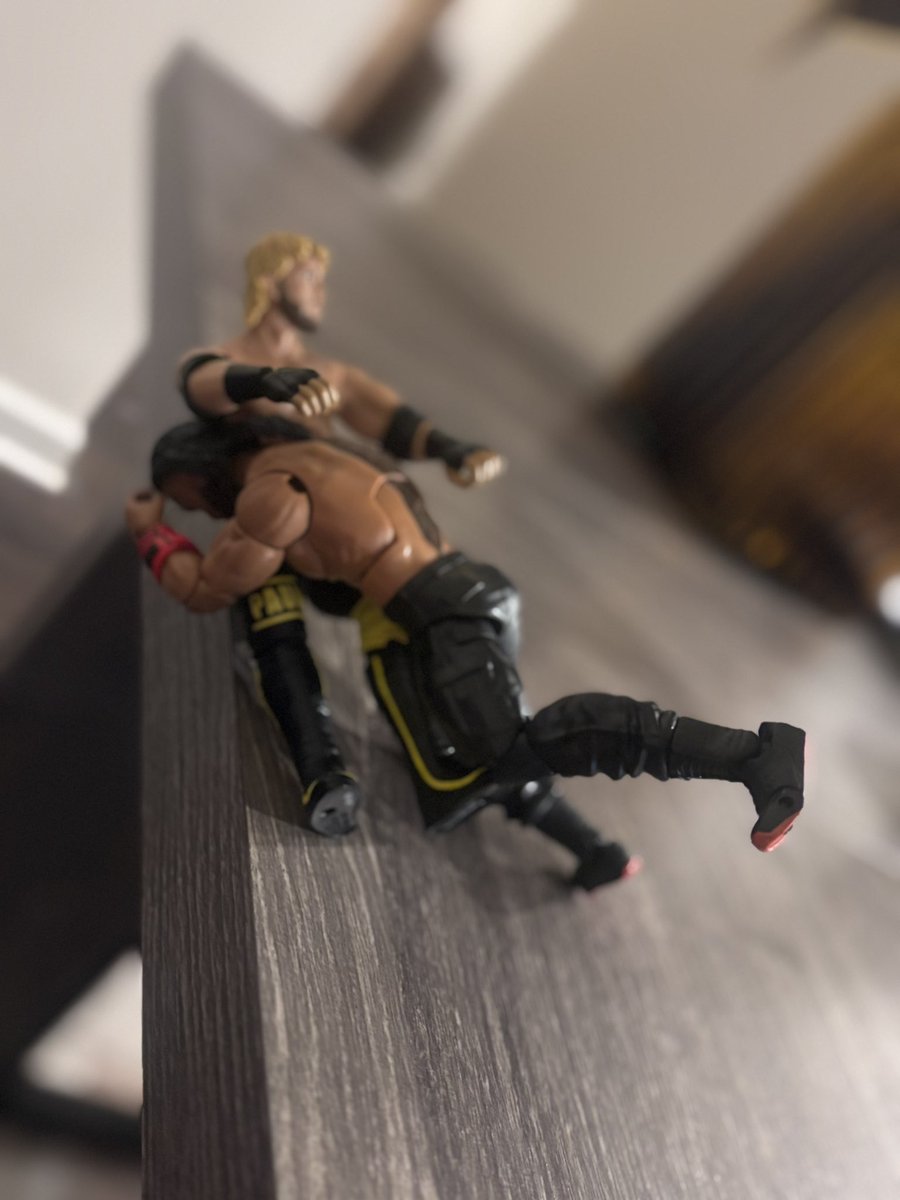 Hard2b_QB's tweet photo. @WWE My son wanted me to send this too you.. Spear from Roman Reigns to Logan of https://t.co/Sg38hJqi2m