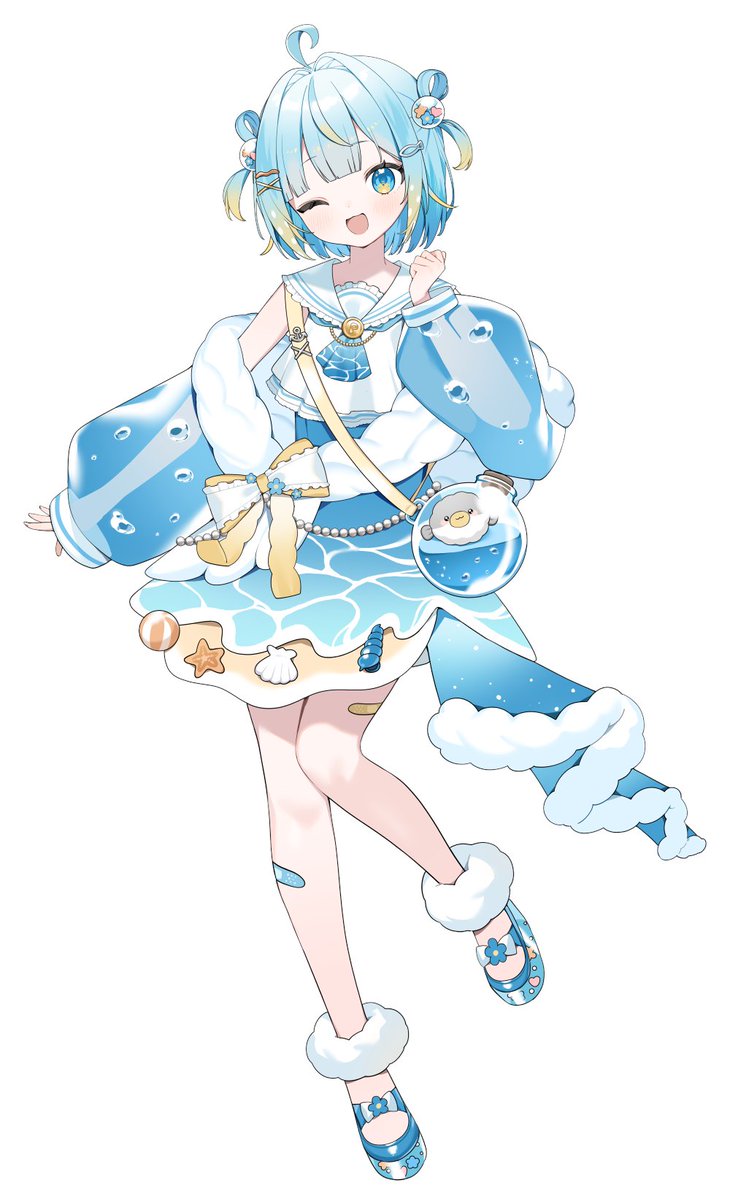 Penny Puffball 🐡🩵 Pufferfish VTuber tweet media
