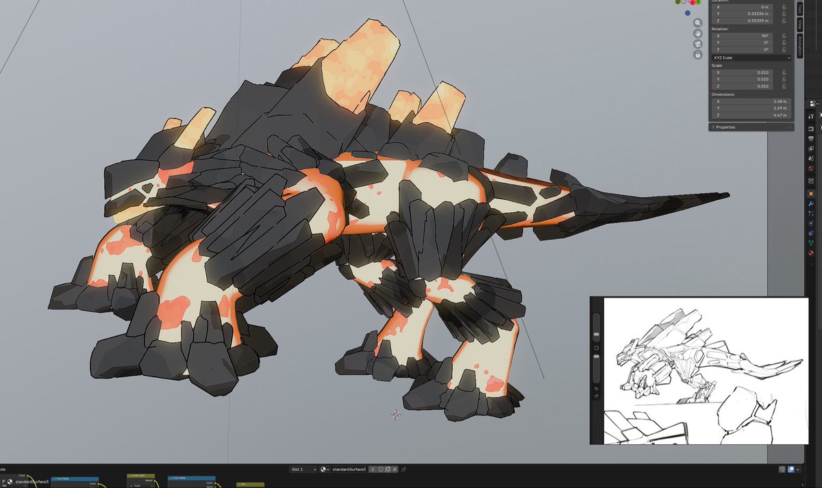 Dream_Goom's tweet photo. #b3d
Modeling: Houdini(Rock Procedural),maya
Texturing&amp;shading : blender https://t.co/xF9buQQHTc